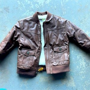 Osh Kosh 18 month leather coat